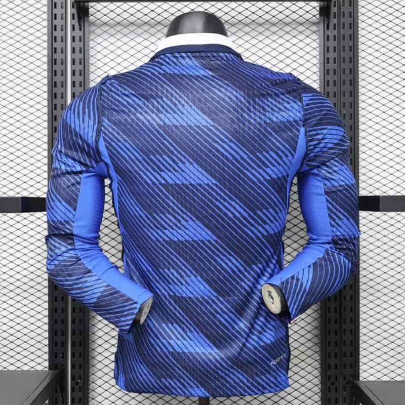 AAA(Thailand) France 2026 World Cup Home Long Sleeve Soccer Jersey (Player)