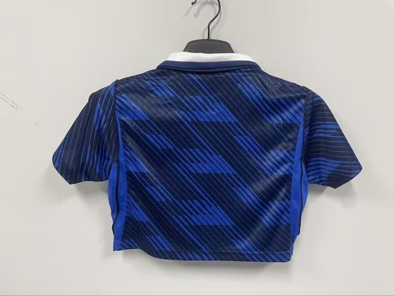 AAA(Thailand) France 2026 World Cup Home Women Cropped Soccer Jersey