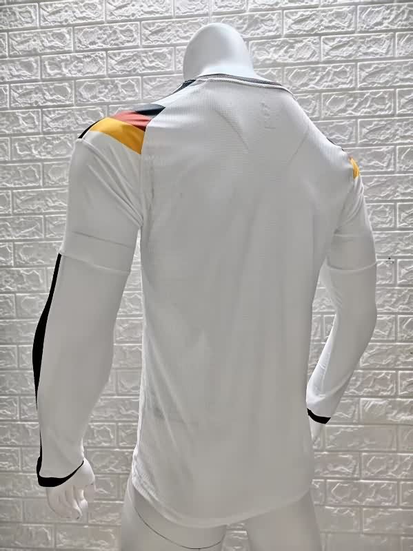 AAA(Thailand) Germany 2025 Home Long Sleeve Soccer Jersey (Player)
