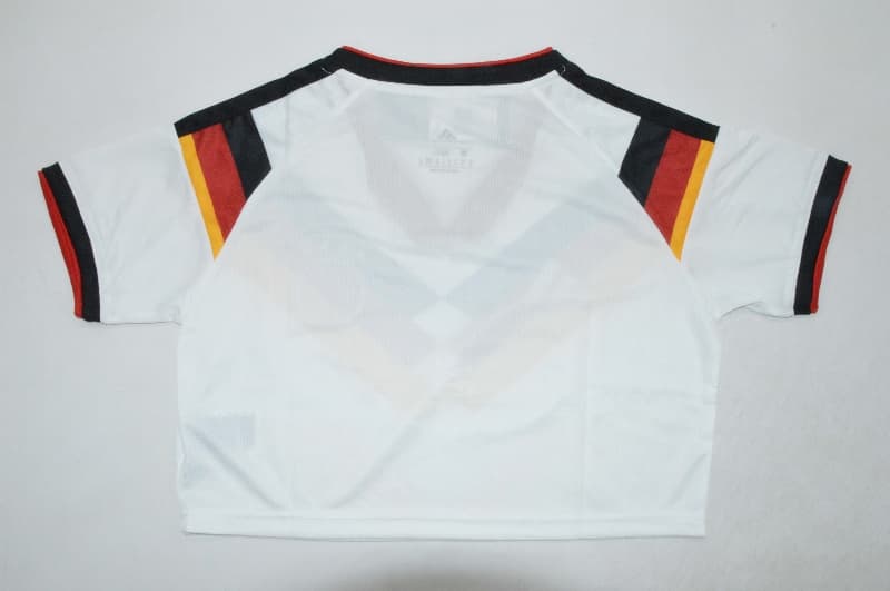 AAA(Thailand) Germany 2026 World Cup Home Women Cropped Soccer Jersey