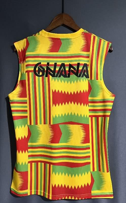 AAA(Thailand) Ghana 2023 Training Vest Soccer Jersey