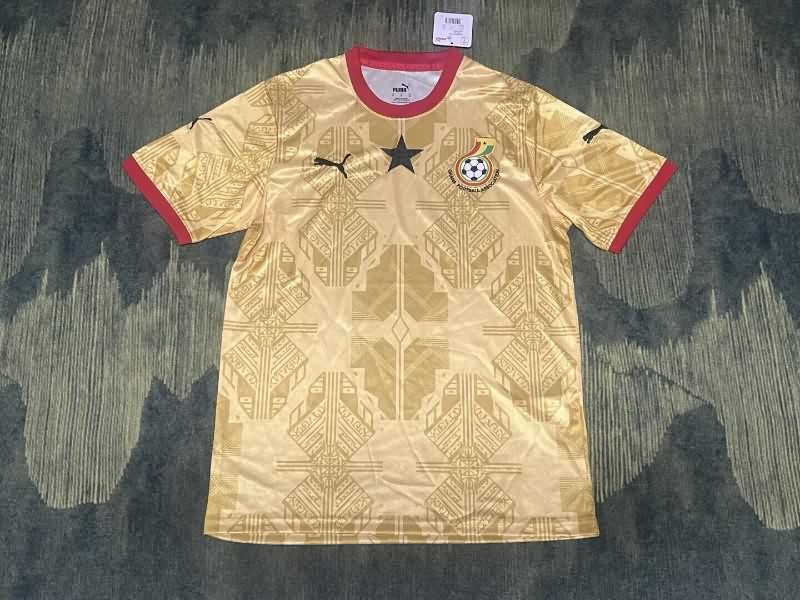 AAA(Thailand) Ghana 2026 Gold Soccer Jersey