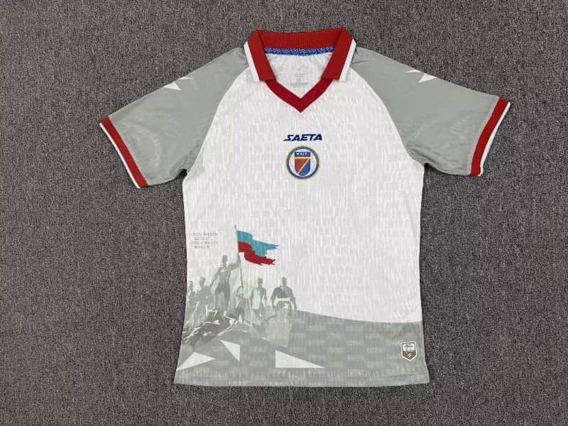 AAA(Thailand) Haiti 2026 World Cup Away Soccer Jersey (Player) AAA(Thailand) Haiti 2026 World Cup Away Soccer Jersey (Player)
