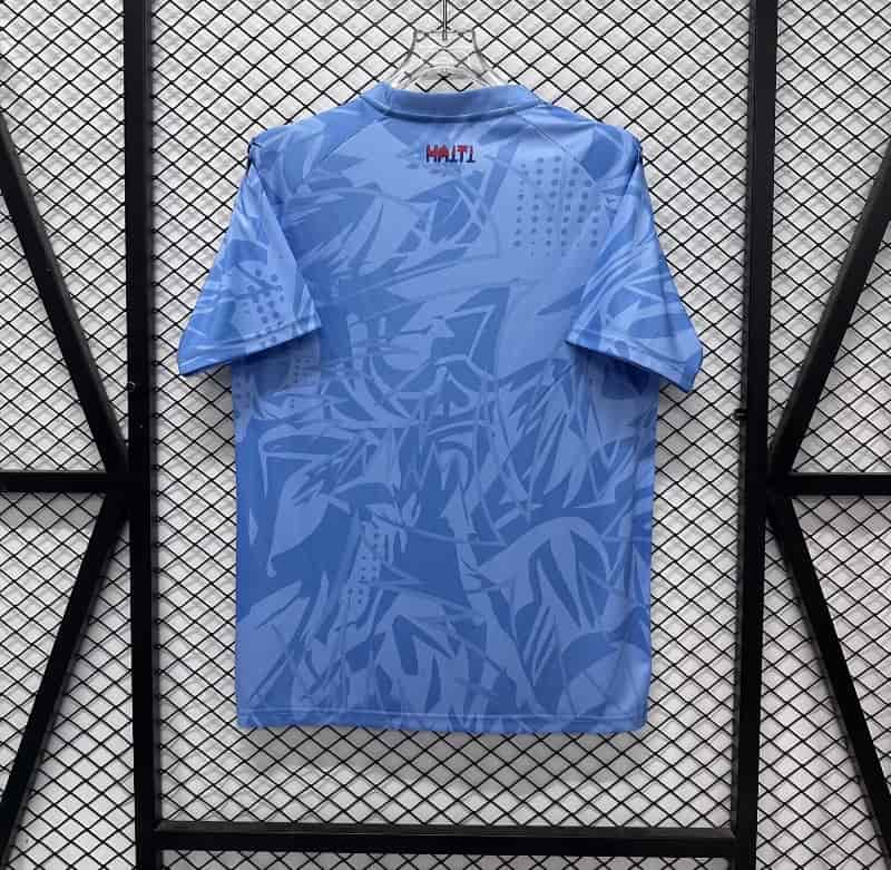 AAA(Thailand) Haiti 2026 World Cup Goalkeeper Blue Soccer Jersey