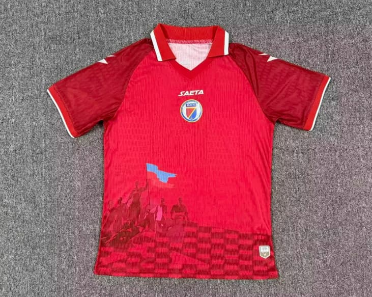 AAA(Thailand) Haiti 2026 World Cup Third Soccer Jersey (Player) AAA(Thailand) Haiti 2026 World Cup Third Soccer Jersey (Player)