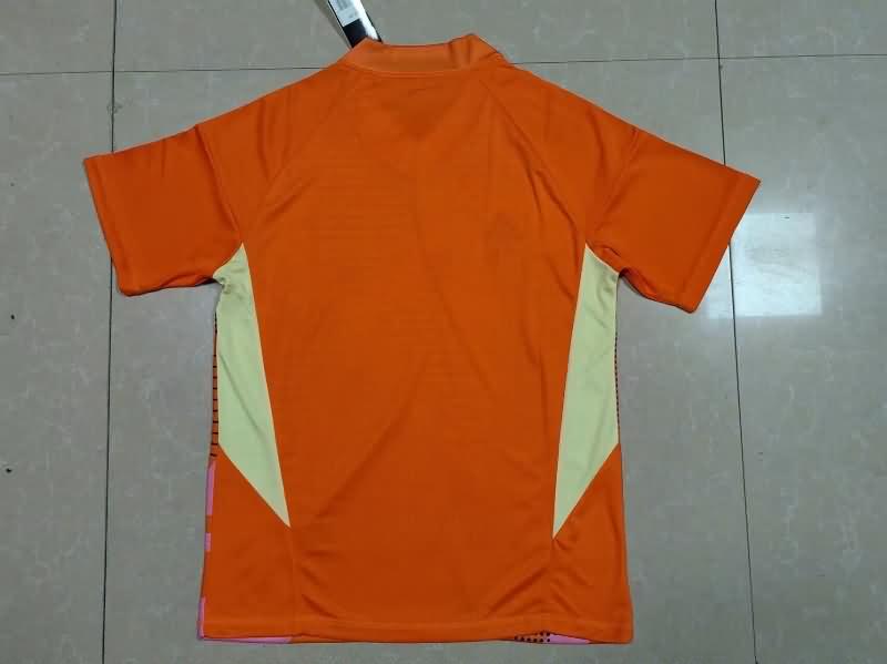 AAA(Thailand) Italy 2024 Goalkeeper Orange Soccer Jersey