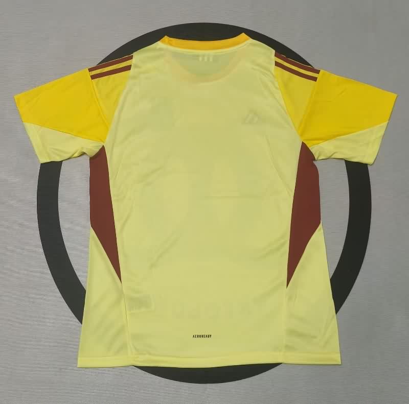 AAA(Thailand) Italy 25/26 Goalkeeper Yellow Soccer Jersey