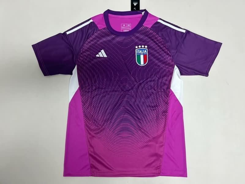AAA(Thailand) Italy 2025 Goalkeeper Purple Soccer Jersey