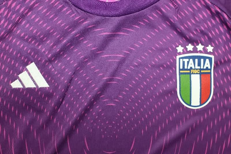 AAA(Thailand) Italy 2025 Goalkeeper Purple Soccer Jersey