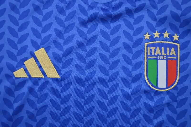 AAA(Thailand) Italy 2026 World Cup Home Long Sleeve Soccer Jersey