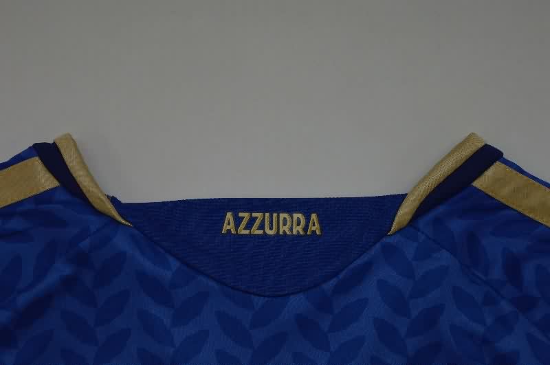 AAA(Thailand) Italy 2026 World Cup Home Long Sleeve Soccer Jersey