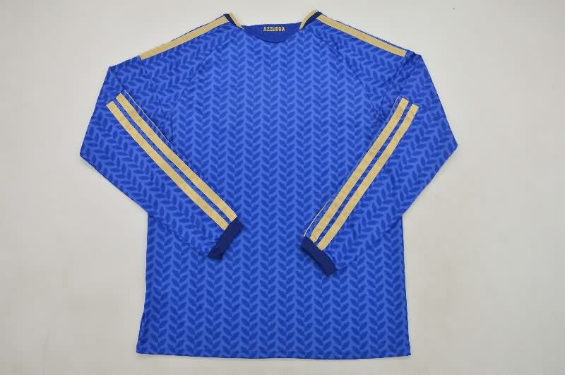 AAA(Thailand) Italy 2026 World Cup Home Long Sleeve Soccer Jersey