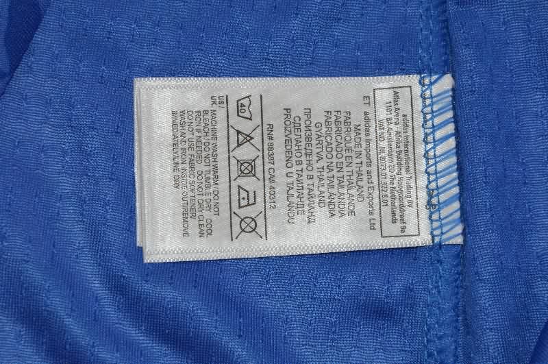 AAA(Thailand) Italy 2026 Home Long Sleeve Soccer Jersey (Player)