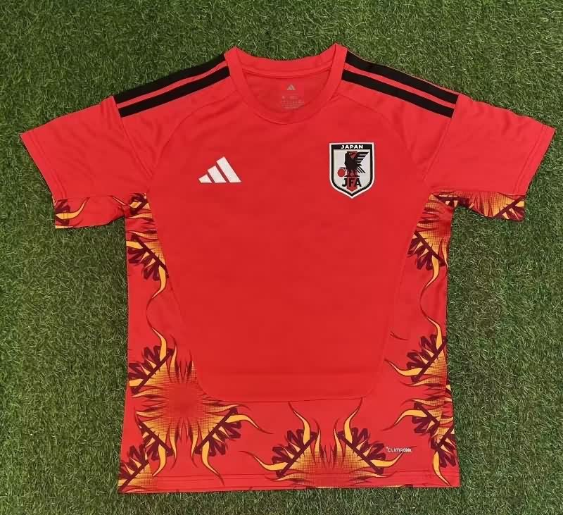 AAA(Thailand) Japan 2026 World Cup Goalkeeper Red Soccer Jersey