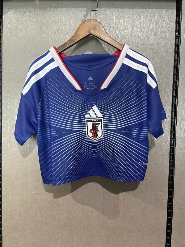AAA(Thailand) Japan 2026 World Cup Home Women Cropped Soccer Jersey