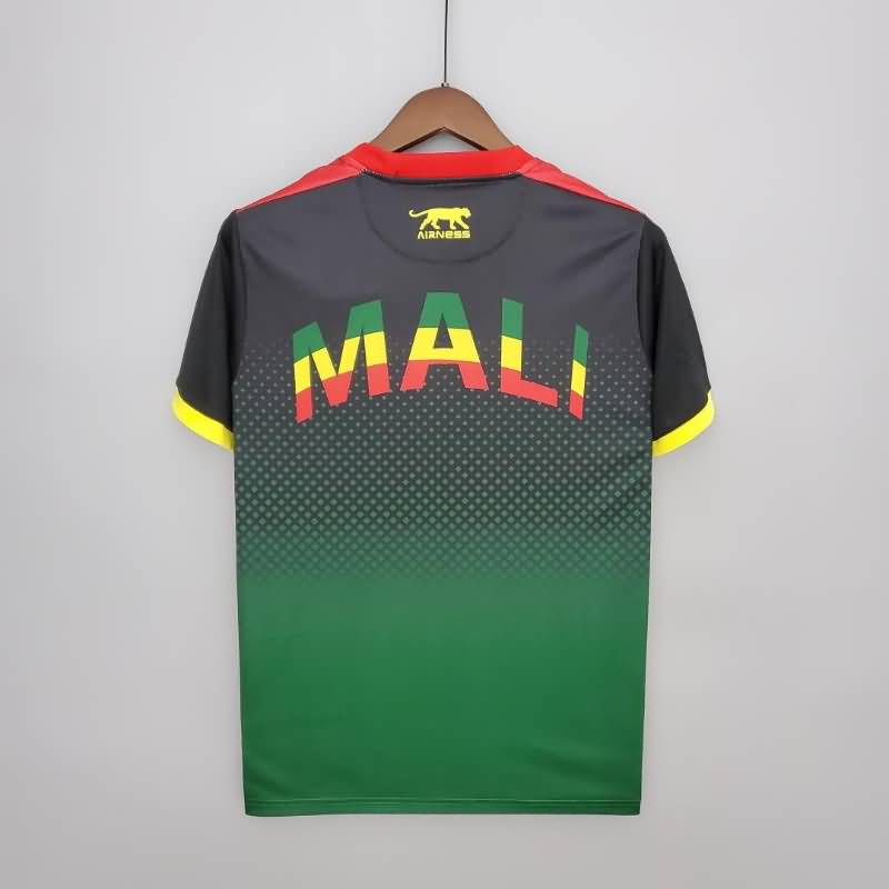 AAA(Thailand) Mali 2022 Black Green Soccer Jersey