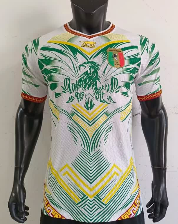 AAA(Thailand) Mali 2026 White Soccer Jersey (Player) AAA(Thailand) Mali 2026 White Soccer Jersey (Player)