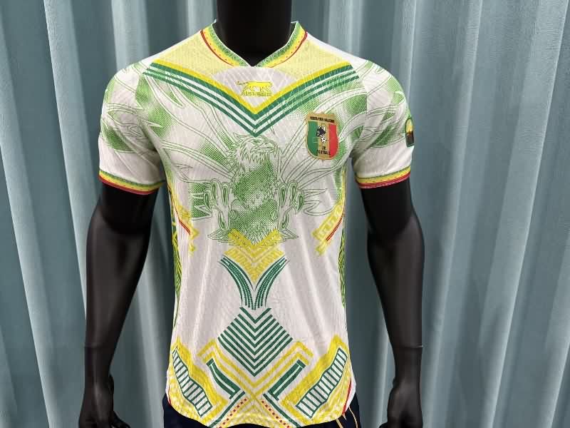 AAA(Thailand) Mali 2026 White Soccer Jersey (Player) 02 AAA(Thailand) Mali 2026 White Soccer Jersey (Player) 02