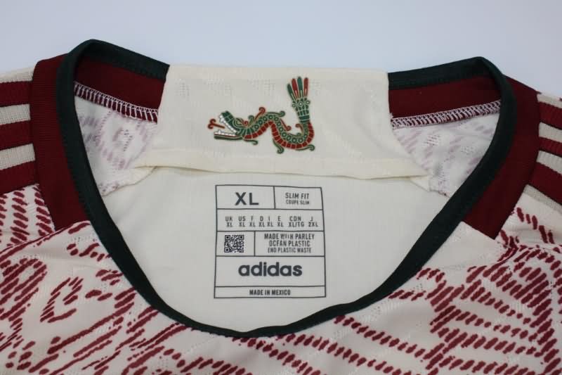 AAA(Thailand) Mexico 2022 World Cup Away Soccer Jersey(Player)