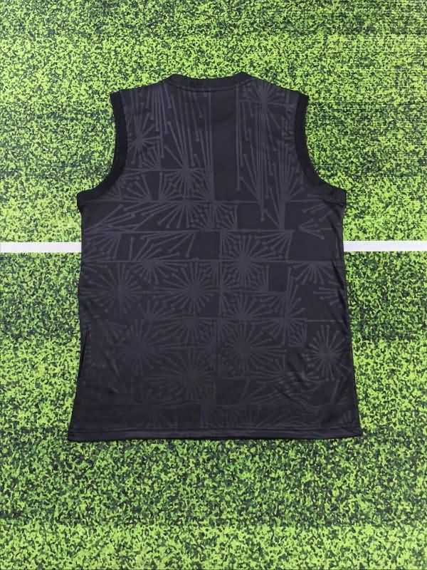 AAA(Thailand) Mexico 2025 Black Vest Soccer Jersey