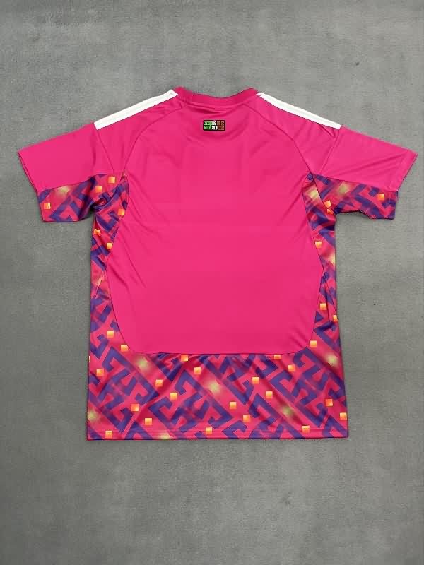 AAA(Thailand) Mexico 2025 Goalkeeper Pink Soccer Jersey