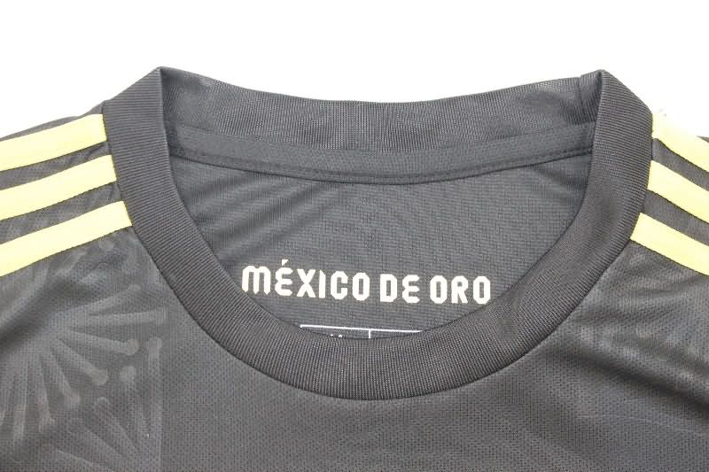 AAA(Thailand) Mexico 2025 Gold Cup Black Soccer Jersey