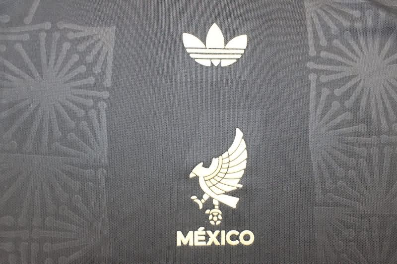 AAA(Thailand) Mexico 2025 Gold Cup Black Soccer Jersey