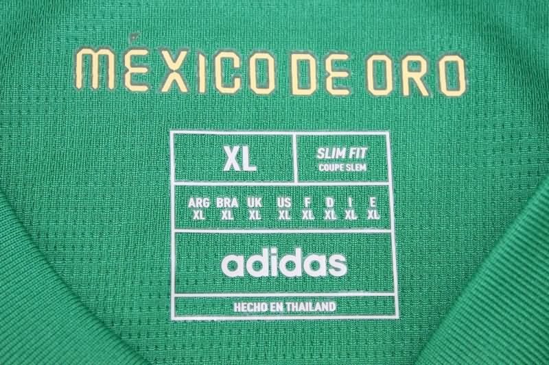AAA(Thailand) Mexico 2025 Green Vest Soccer Jersey