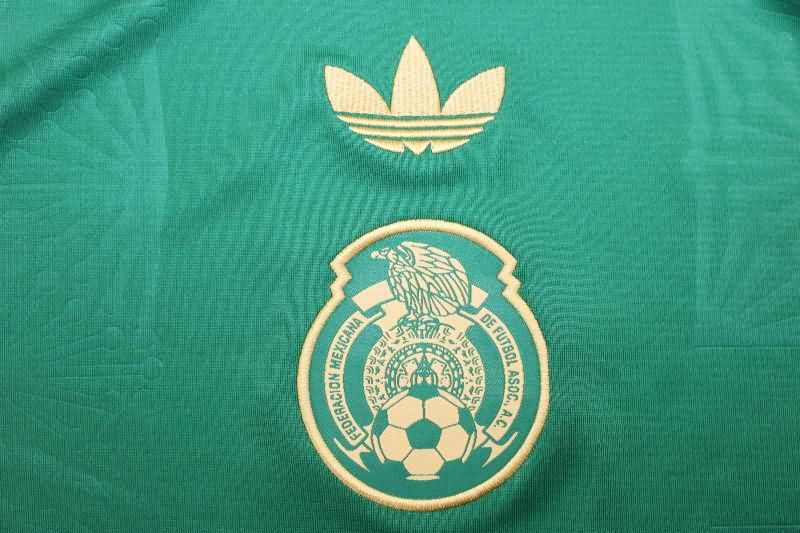 AAA(Thailand) Mexico 2025 Green Vest Soccer Jersey