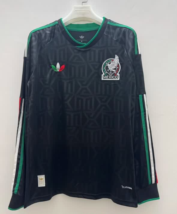 AAA(Thailand) Mexico 2025 Special Long Sleeve Soccer Jersey AAA(Thailand) Mexico 2025 Special Long Sleeve Soccer Jersey