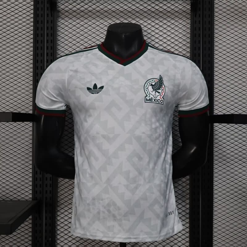 AAA(Thailand) Mexico 2025 White Soccer Jersey (Player)