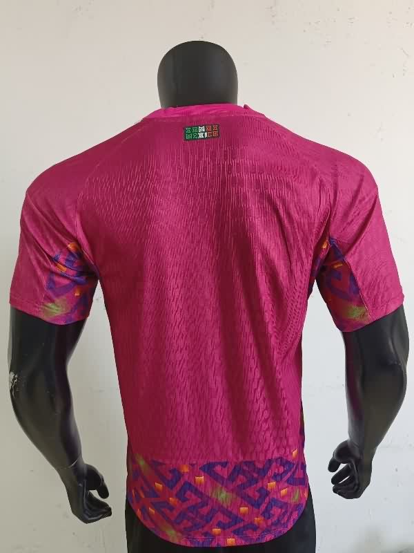 AAA(Thailand) Mexico 2025 Goalkeeper Pink Soccer Jersey (Player)
