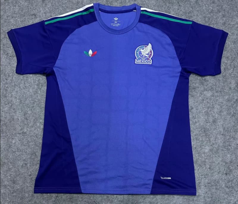 AAA(Thailand) Mexico 2026 Goalkeeper Purple Soccer Jersey AAA(Thailand) Mexico 2026 Goalkeeper Purple Soccer Jersey