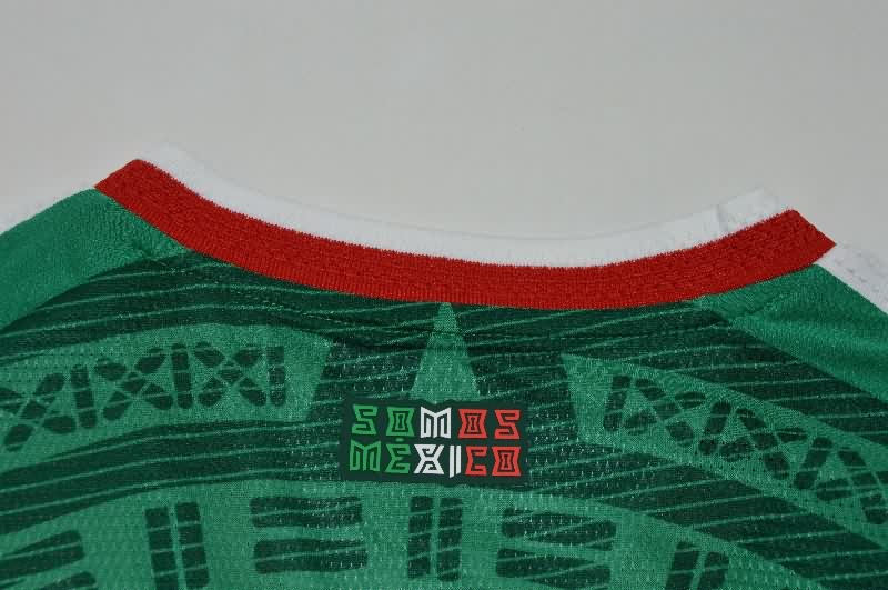 AAA(Thailand) Mexico 2026 World Cup Home Long Sleeve Soccer Jersey (Player)