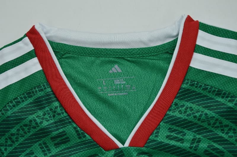 AAA(Thailand) Mexico 2026 World Cup Home Women Cropped Soccer Jersey