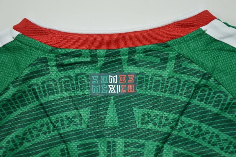 AAA(Thailand) Mexico 2026 World Cup Home Women Cropped Soccer Jersey
