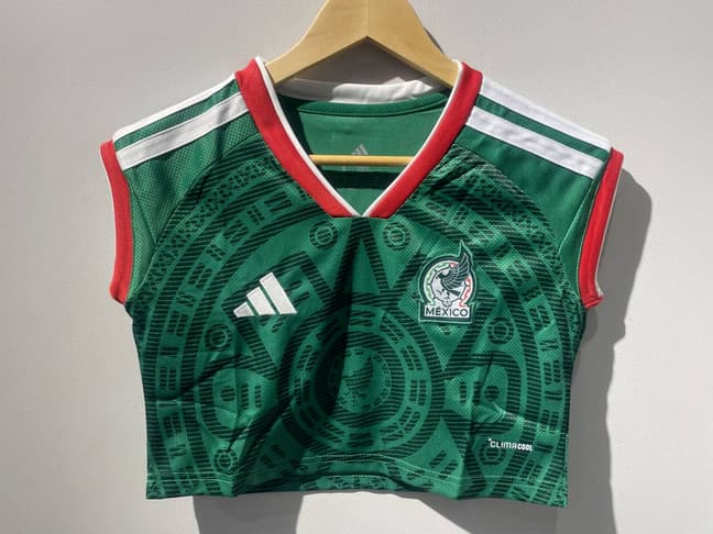AAA(Thailand) Mexico 2026 Home Women Cropped Soccer Jersey 02 AAA(Thailand) Mexico 2026 Home Women Cropped Soccer Jersey 02