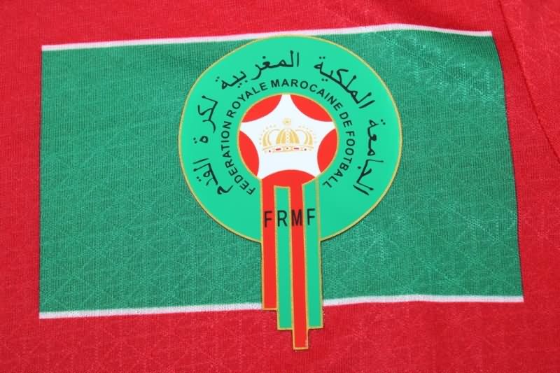 AAA(Thailand) Morocco 2022 World Cup Home Soccer Jersey(Player)