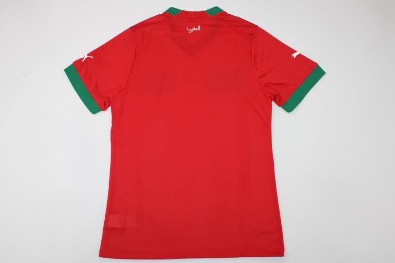 AAA(Thailand) Morocco 2022 World Cup Home Soccer Jersey(Player)