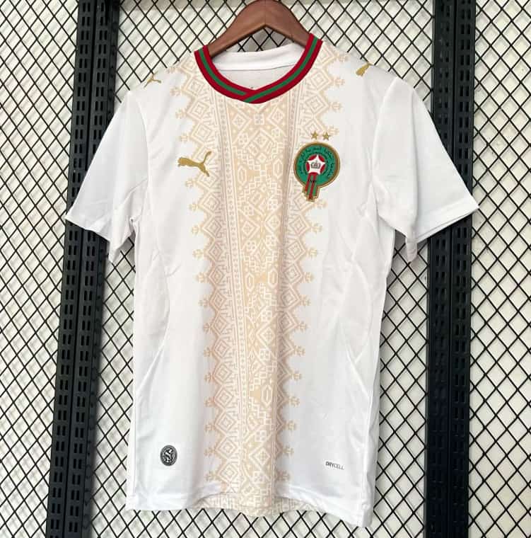 AAA(Thailand) Morocco 2026 Away Soccer Jersey 2 Stars