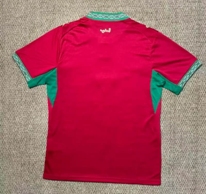 AAA(Thailand) Morocco 2026 Home Soccer Jersey 2 Stars