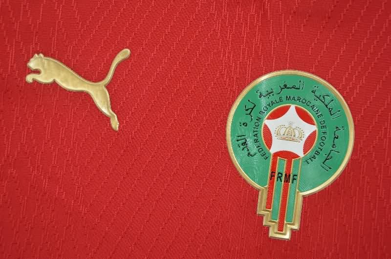 AAA(Thailand) Morocco 2026 Home Soccer Jersey (Player)