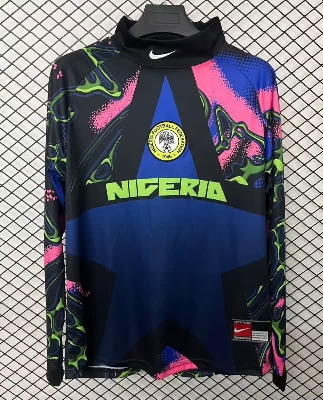 AAA(Thailand) Nigeria 2026 Goalkeeper Long Sleeve Soccer Jersey AAA(Thailand) Nigeria 2026 Goalkeeper Long Sleeve Soccer Jersey