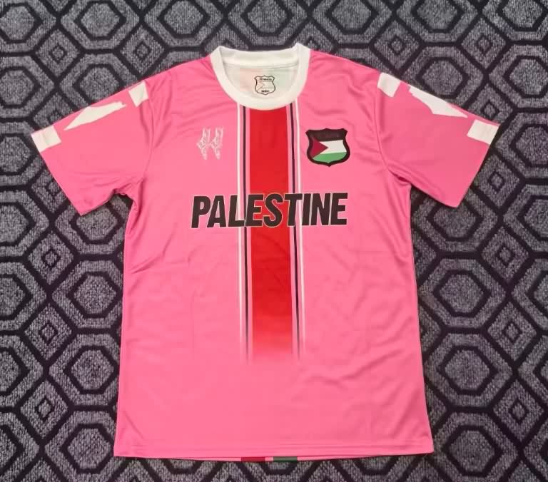 AAA(Thailand) Palestine 2025 Pink Soccer Jersey