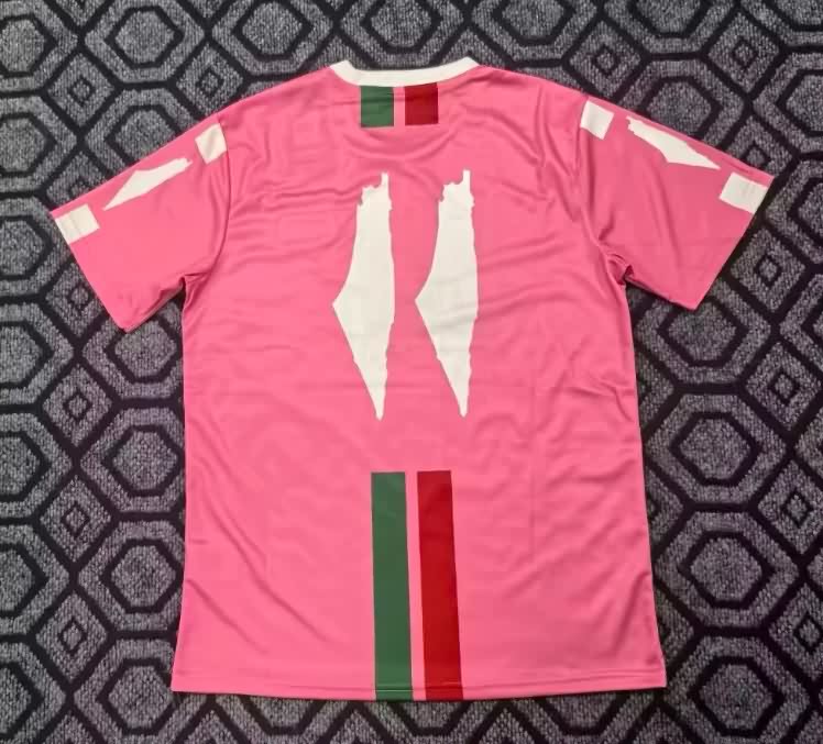 AAA(Thailand) Palestine 2025 Pink Soccer Jersey