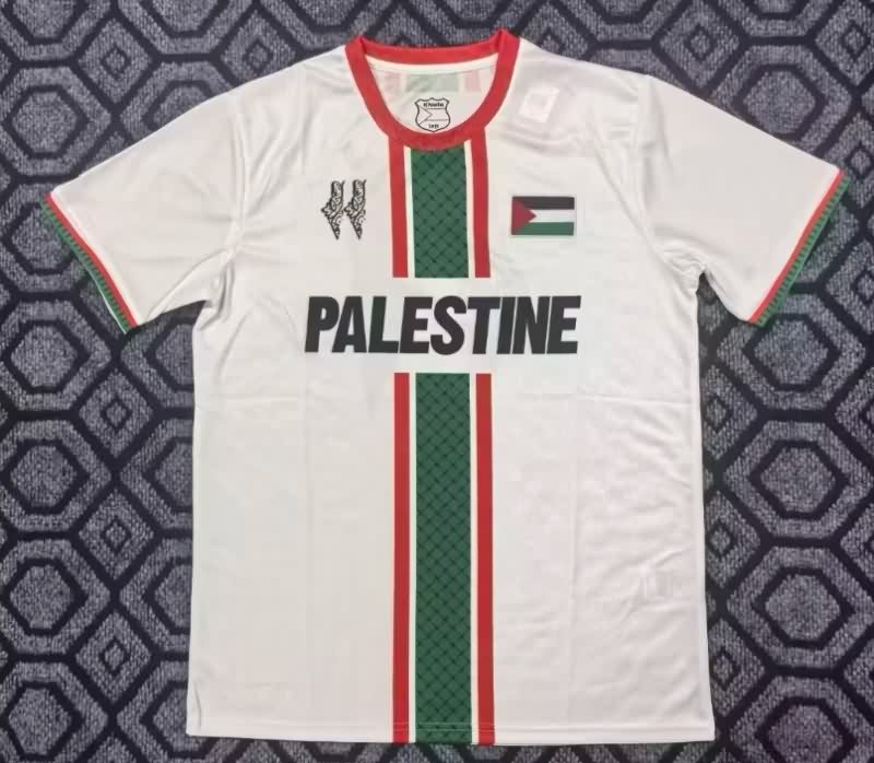 AAA(Thailand) Palestine 2025 White Soccer Jersey