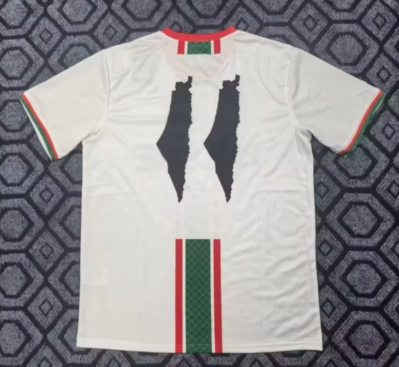 AAA(Thailand) Palestine 2025 White Soccer Jersey