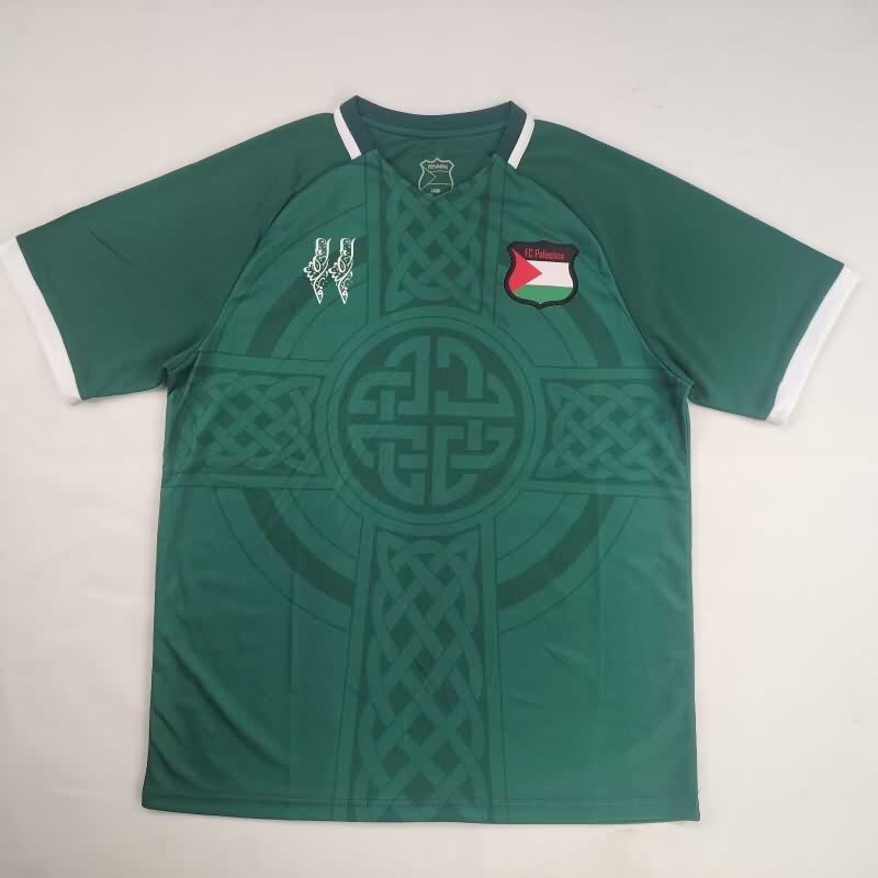 AAA(Thailand) Palestine 2026 Green Soccer Jersey