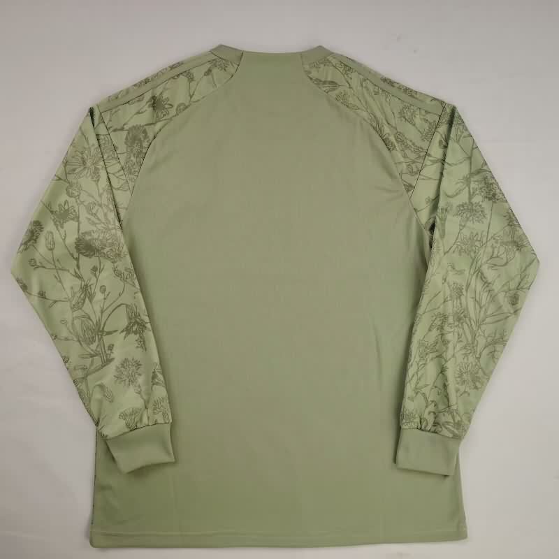 AAA(Thailand) Palestine 2026 Light Green Long Sleeve Soccer Jersey