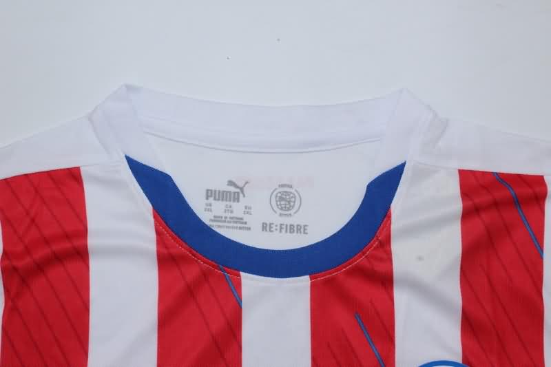 AAA(Thailand) Paraguay 2024 Home Soccer Jersey